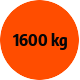 1600kg